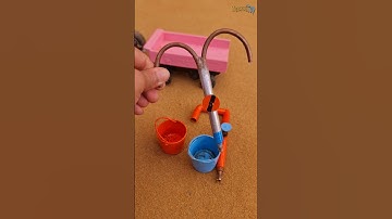 Mini tractor project mini motor water pump science project video🥰