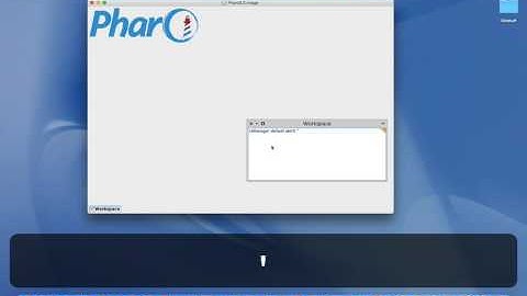Hello world with Pharo / Smalltalk - Screenflow test