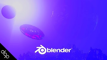 Blender 2.8 Tutorial - SciFi Space Ship and Landscape Animation - Part 2