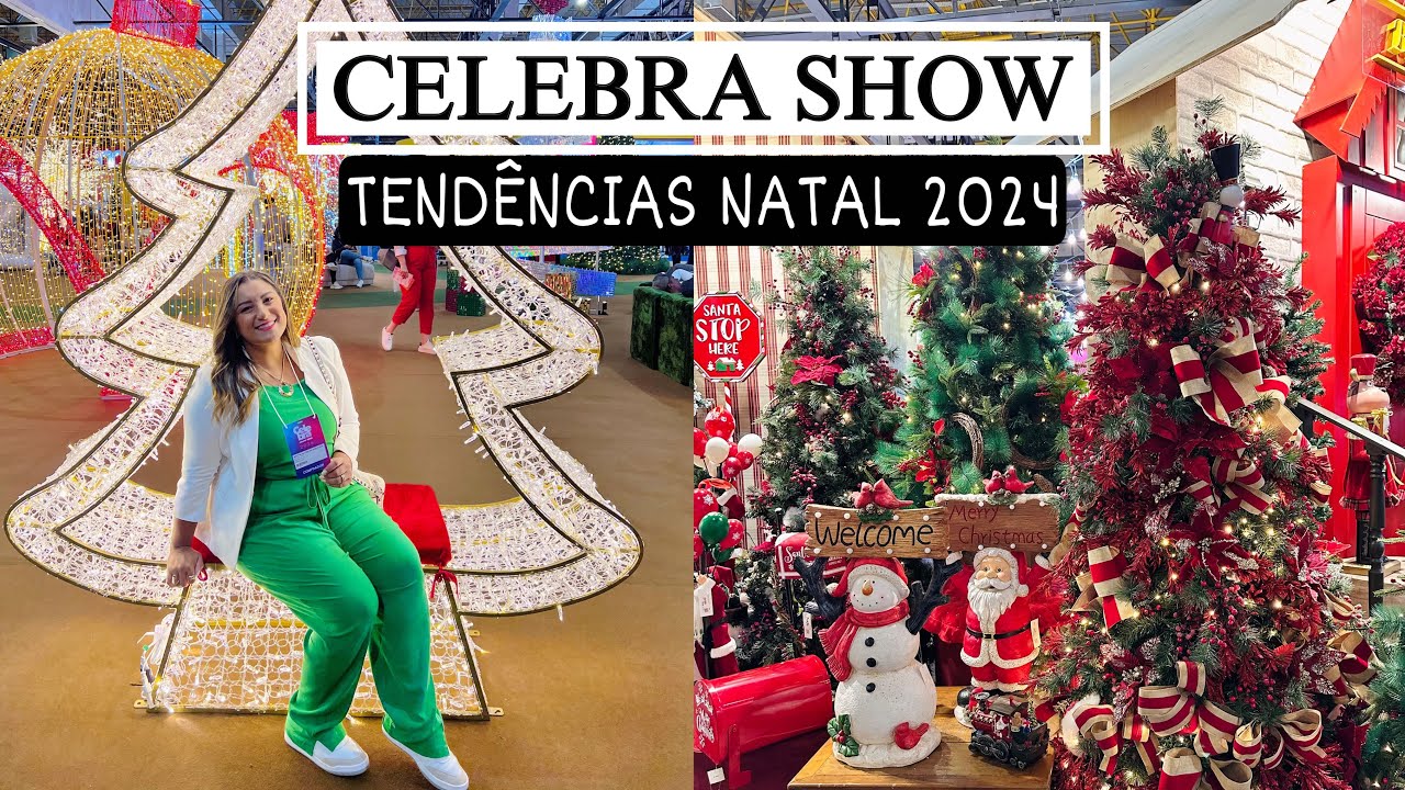 NATAL 2024 A MAIOR FEIRA DE NATAL DA AMÉRICA LATINA #natal #natal2024 #decoraçãodenatal