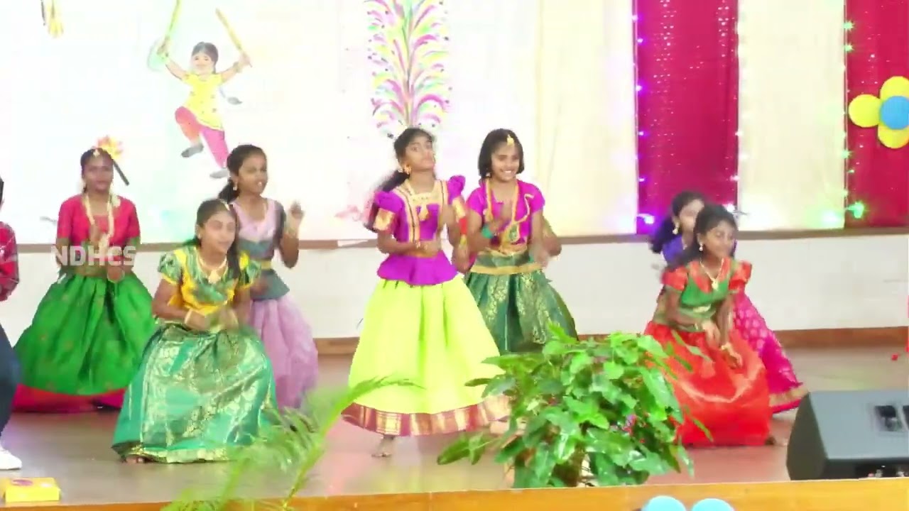 DIWALI DANCE | PRIMARY SCHOOL | NOTRE DAME OF HOLY CROSS SCHOOL, SALEM - 140.