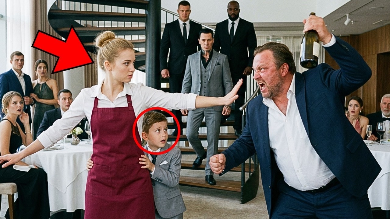Mafia-Boss sah Kellnerin seinen Sohn vor Betrunkenem schützen — was dann geschah, schockte alle.