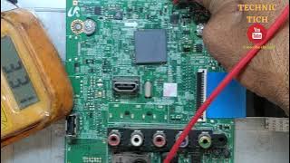 Samsung ua23h4003 standby problem repair step by step || ua23h4003ar total dead practical video