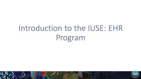 NSF IUSE Program November 5th Webinar- Overview of the Program
