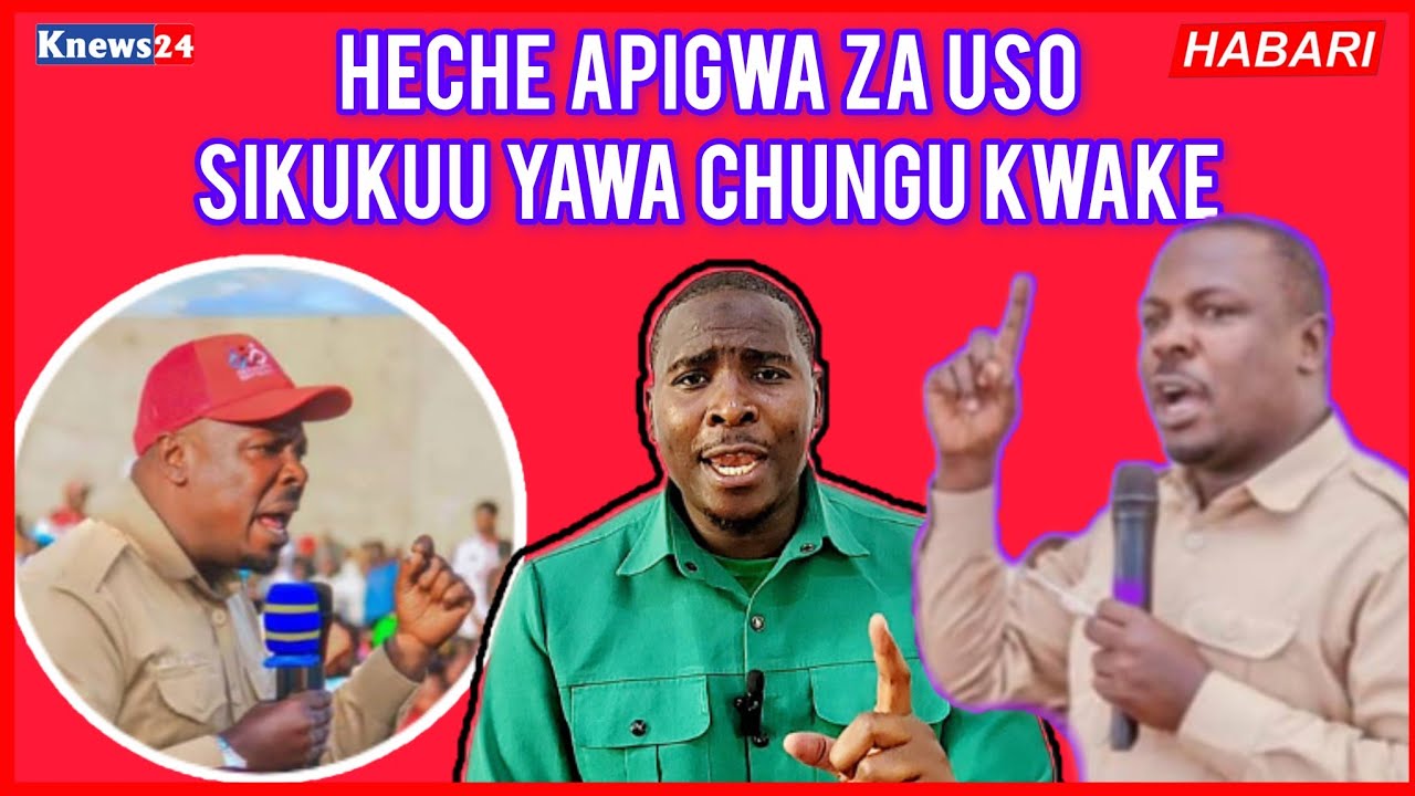 DUUU.. .!  PATAMU HAPA  ONA NAMNA  UONGO WA JOHN HECHE ULIVYO KANUSHWA