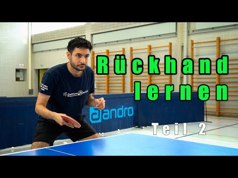Rückhand Topspin anwenden