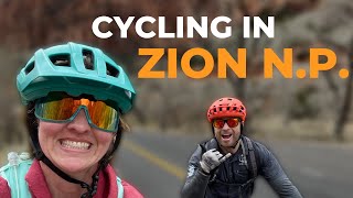 How to do Bike Zion National Park | Family Cycling in Zion National Park