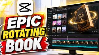 How to Create 3D Rotating Book Effect in CapCut PC