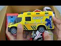救急車ミニカーが走る！坂道緊急走行テスト！サイレンあり Ambulance miniature car runs! Emergency driving test with siren #930
