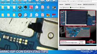 CONEXION DE eMMC POR ISP CON EASYJTAG TIPS