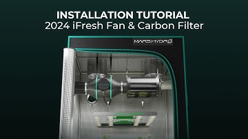 Wondering how to set up the latest 2024 iFresh Fan & replace the Activated Carbon in Carbon Filter?