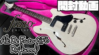 ギター fano Alt de Facto GF6 fanoAlt de facto GF6 -Faded Cherry Ex Light Distress