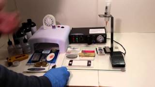 Doming with a Mod 55 UV unit and Automatic Dispenser