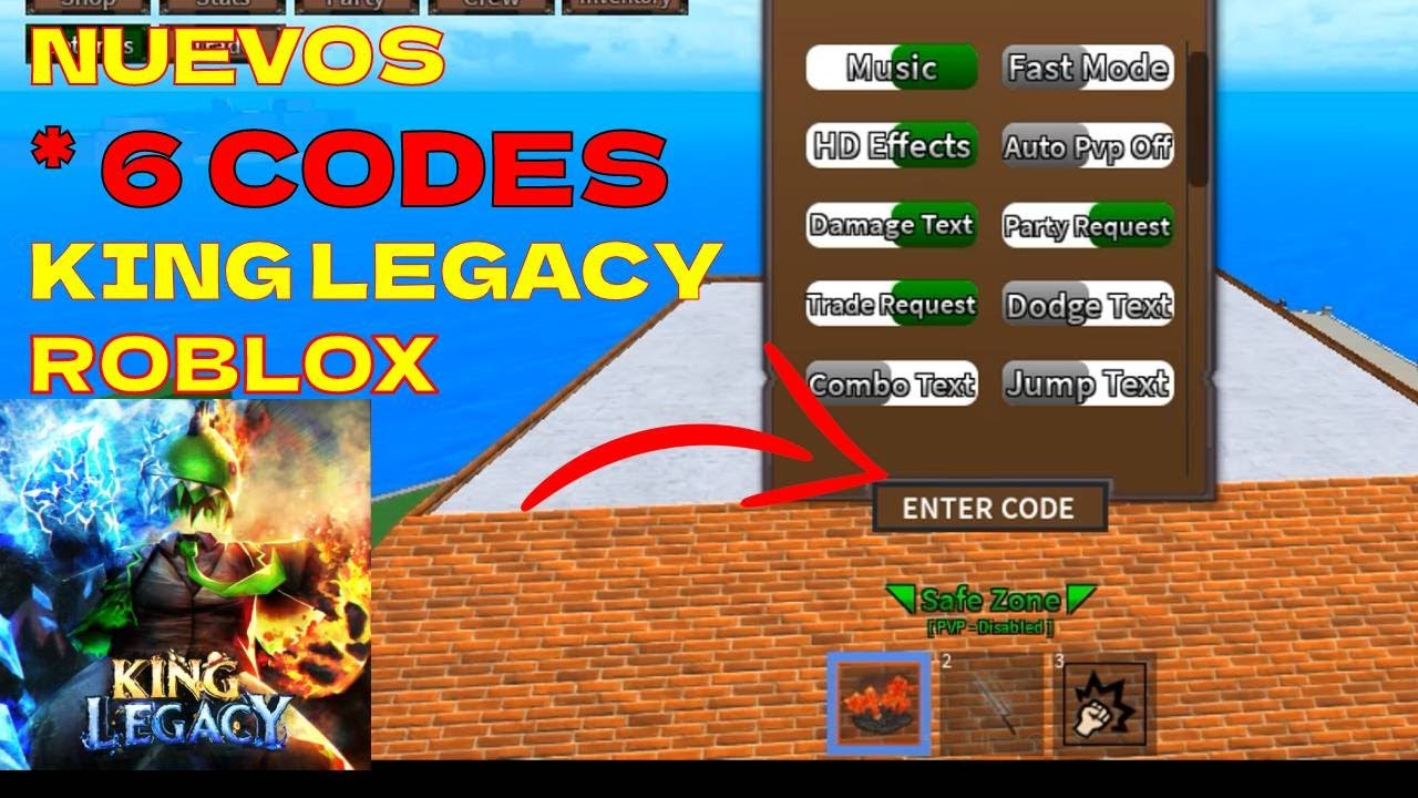 ⚔️8 CODIGOS ACTIVOS de KING LEGACY Roblox en Julio 2023⚔️EMiLiOR 