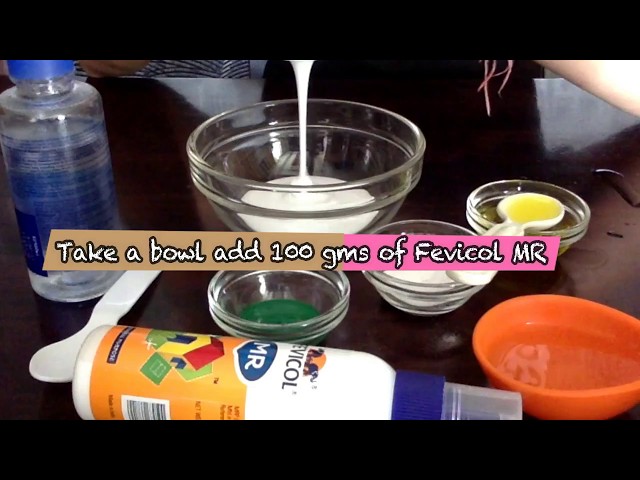How To Make Slime At Home In 3 Simple Steps Indian
