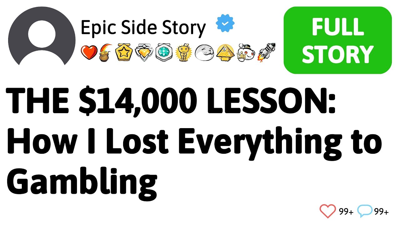 I lost everything I'd saved to gambling in a single night—14,000 gone