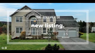  Sold 3040 Ridgeview Dr Orwigsburg, Pa 17961 4 Bedroom 3 Bath 2785 Sqft