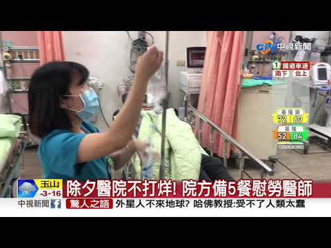 最佛醫生!連16年除夕不休診 團圓飯吃超商│中視新聞 20210210