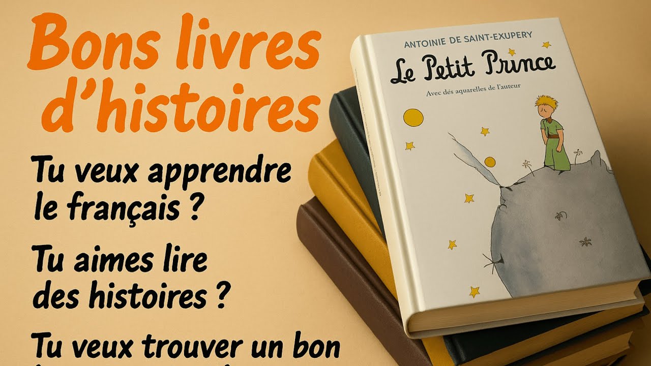 Good Story Books for French Language Learners | French  Listening Practice (B1)