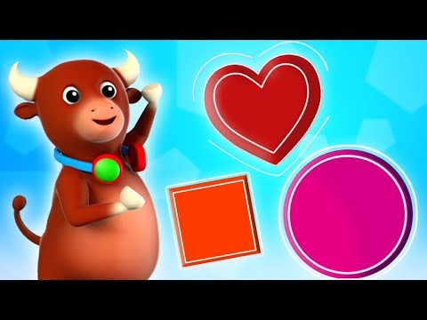 формы песня для детей | геометрические фигуры | изучать разные типы фигур | Shapes Song in Russian