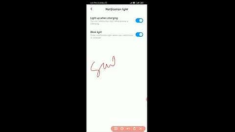 How to enable the notification light on redmi note 9 note 8 note 7 mi phone me notification light