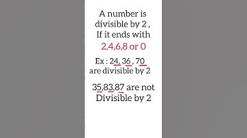 Divisible by 2 #aptitude #reasoning #mathtrick #mathpuzzle