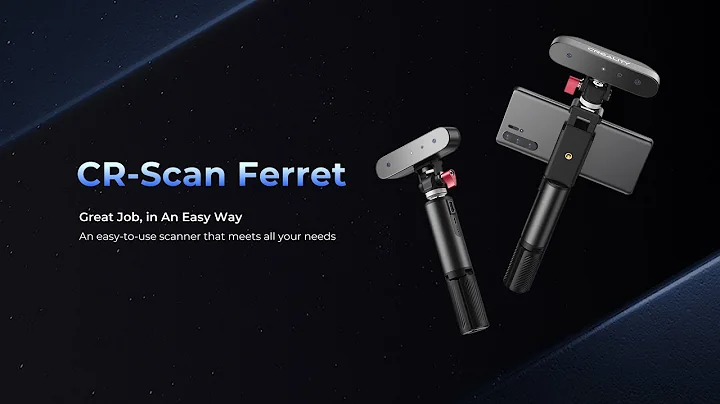 CR-Scan Ferret Introduction | An Affordable Handheld Thinking 3D Scanner