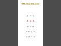 The Math Error? Can You Spot Instantly 🧠 Test Your IQ #389