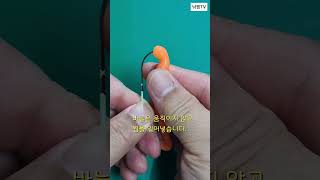 [ 웜 끼우는 방법 ] 갈치 / 풀치 루어낚시채비 웜을 반듯하게 끼우는 방법.