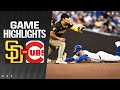 Padres vs cubs game highlights 5624  mlb highlights