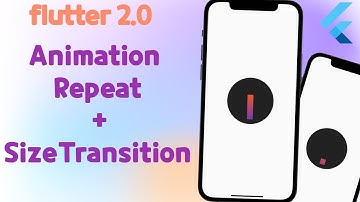 flutter Animation Repeat  + SizeTransition