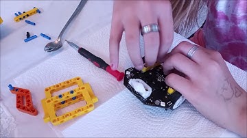 How to add Lego Technics parts to DF Robot Micro Maqueen Bot Car