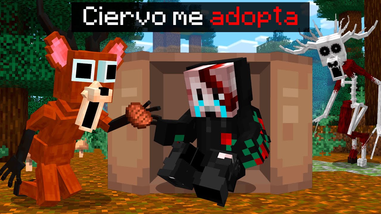 Fuí Adoptado por el Ciervo de 99 Noches en Minecraft