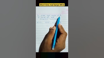 MCQ 34 ( trigonometry class 10)  #mcqclass10 #Ayuclasses