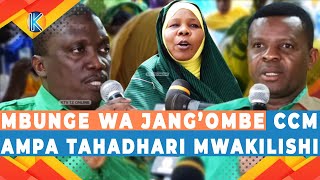 MBUNGE WA JANG’OMBE CCM AMPA TAHADHARI MWAKILISHI KISA \