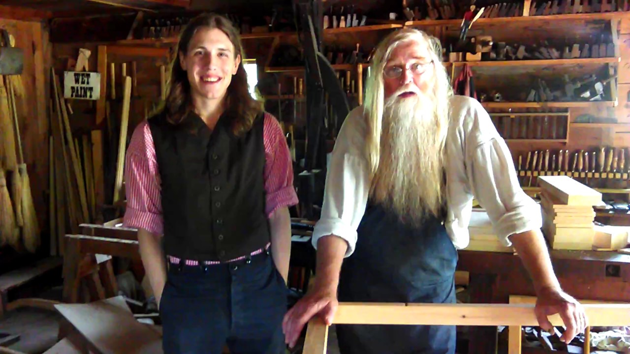 1860 S Cabinetmakers Shop Visit Youtube