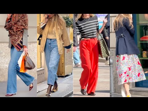 видео: APRIL 2024🌷STREET STYLE 🇮🇹MILAN SPRING FASHION & SHOPPING WALK #vanityfair #voguegermany