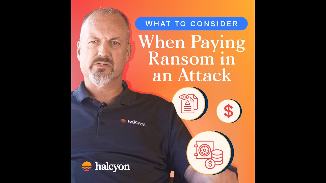 Paying Ransom Should You Pay Ransom in a Ransomware Attack? - YouTube