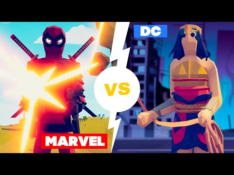 Видео: Totally Accurate Battle Simulator - MARVEL против DC в TABS, ВСЕ ГЕРОИ в ТАБС