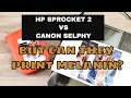HP Sprocket 2 vs Canon Selphy CP1300 | Photo printer comparison