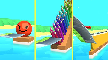 Flying Cut - Very Satisfying and Relaxing ASMR Slicing Video Game