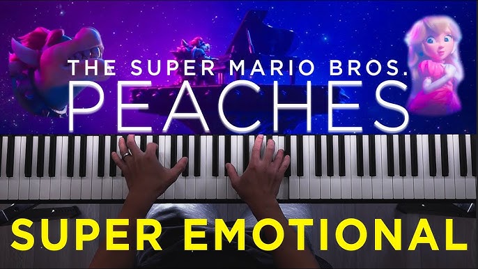 The Super Mario Bros Movie - Peaches (EASY) (MIDI) - Claivert's