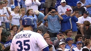 OAK@KC: Hosmer walks twice, steals base in debut