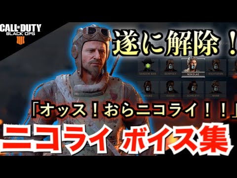 【BO4】ニコライ・ベリンスキーのボイス集(ブラックアウト)【ボイス集】