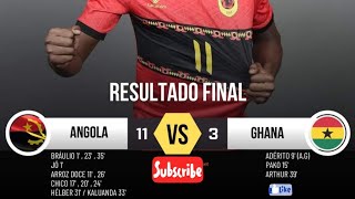 ANGOLA VS GANA || 2024 FUTSAL AFRICA CUP OF NATIONS || best moments(15/04/2024)
