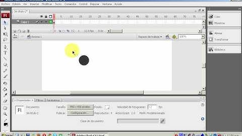 Cómo crear un botón en Adobe Flash CS3