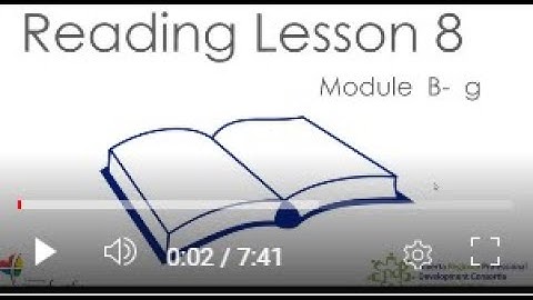 Module B Lesson 8 - l blends continued