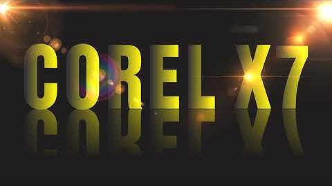 Sử dụng hiệu ứng lọc background trong CorelDraw