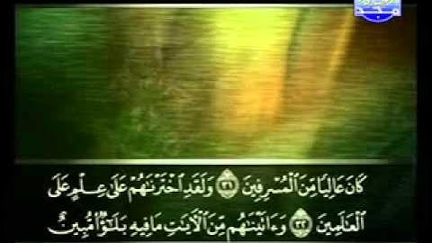 سورة الدخان الشيخ علي الحذيفي