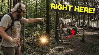 This FORGOTTEN War Camp is a TREASURE TROVE for Metal Detecting!